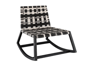 VENUS - Rocking teak armchair - Armchair by Mary&