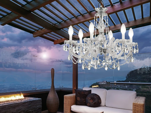 DRYLIGHT S6 - Polycarbonate outdoor pendant lamp - Ceiling lamp by Masiero
