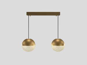 IGLÙ S2 - LED metal pendant lamp - Ceiling lamp by Masiero