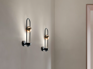LUPPITER A1 SF - LED metal wall lamp - Wall lamp by Masiero