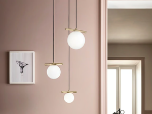 POSY S3 - Murano glass pendant lamp - Ceiling lamp by Masiero