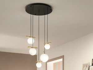 POSY S5 - Murano glass pendant lamp - Ceiling lamp by Masiero