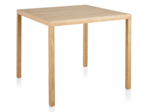 MC14 PRIMO - Square beech dining table - Table by Mattiazzi