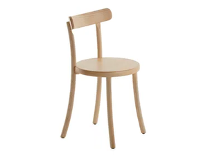 MC18 ZAMPA - Ash chair open back - Chair by Mattiazzi