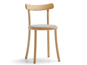 MC18 ZAMPA - Open back ash chair with integrated cushion - Accessories by Mattiazzi