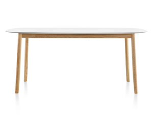 MC2 BRANCA - Rectangular MDF table - Table by Mattiazzi