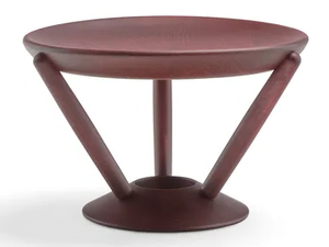 MC26 PIPAIO - Low beech coffee table - Coffee table by Mattiazzi