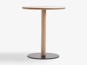 MC5 SOLO - Round solid wood table - Table by Mattiazzi
