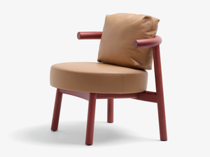 MC5 SOLO - Stackable ash armchair with armrests - Armchair by Mattiazzi