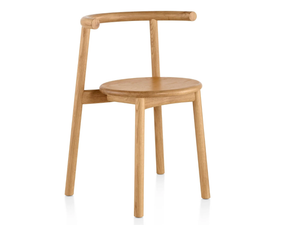MC5 SOLO - Stackable oak chair - Chair by Mattiazzi
