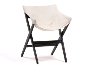 MC6 FIONDA - Ash chair with canvas seat - Chair by Mattiazzi