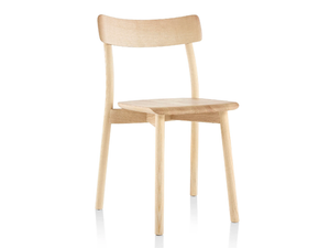 MC8 CHIARO - Ash chair open back - Chair by Mattiazzi