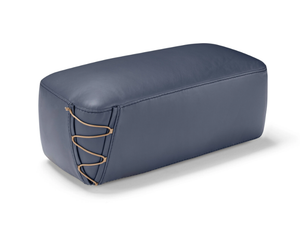 KEA - Rectangular leather pouf - Pouf by Max Divani