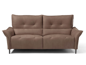 LEONARDO - Recliner 2 seater leather sofa - Sofa by Max Divani
