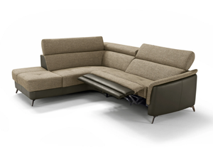SPIKE - Corner recliner fabric sofa - Sofa by Max Divani