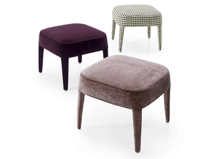 FEBO - Upholstered fabric pouf - Pouf by Maxalto