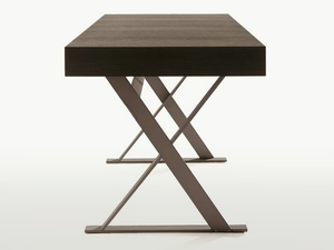 MAX - Solid wood writing desk - Desk by Maxalto