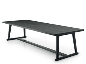 RECIPIO '14 - Rectangular oak table - Table by Maxalto