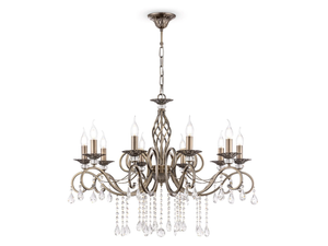 GRACE - Metal chandelier with crystals - Ceiling lamp by MAYTONI