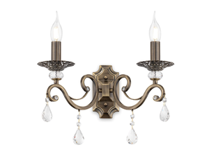 GRACE - Metal wall lamp with crystals - Wall lamp by MAYTONI