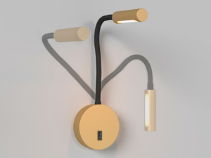 STEM - LED adjustable wall lamp with swing arm - Wall lamp by MAYTONI