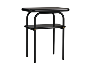 ANYPLACE - Painted metal high side table with integrated magazine rack - Coffee table by Maze