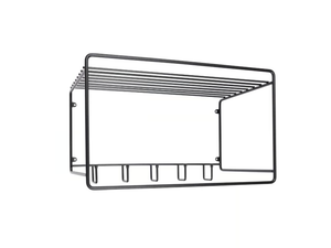 UPTOWN - Wall-mounted painted metal hat rack - Accessories by Maze