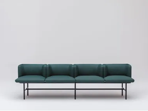 AGORA - Fabric bench seating with back - Bench by Mdd