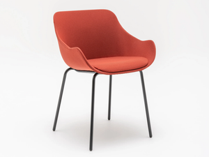 BALTIC CLASSIC - Fabric chair with armrests - Chair by Mdd