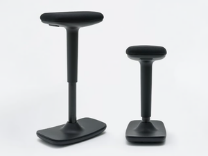 COOL - Rocker height-adjustable Trevira® CS office stool - Stool by Mdd