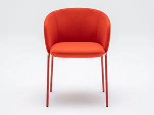 GRACE GRP5 - Upholstered fabric chair with armrests - Chair by Mdd