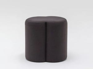 MIX - Upholstered modular oval fabric pouf - Pouf by Mdd