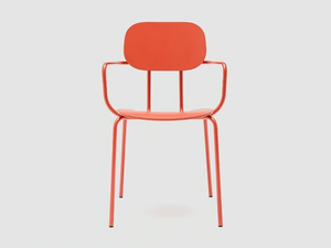 NEW SCHOOL - Fabric chair with armrests - Chair by Mdd