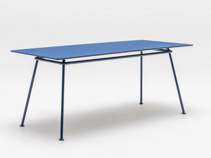NEW SCHOOL - Rectangular metal dining table - Table by Mdd