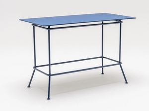NEW SCHOOL - Rectangular metal high table - Table by Mdd