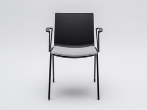 SHILA - Plastic reception chair with integrated cushion - Accessories by Mdd