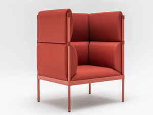 STILT - Fabric armchair high-back - Armchair by Mdd