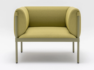 STILT - Fabric armchair with armrests - Armchair by Mdd