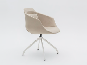 ULTRA UFP7 - Trestle-based fabric chair with armrests - Chair by Mdd