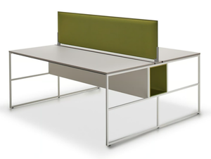 20.VENTI - Rectangular Fenix-NTM® office desk - Desk by MDF Italia