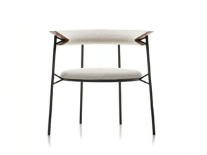 CANTLE - Upholstered chair with armrests - Chair by MDF Italia