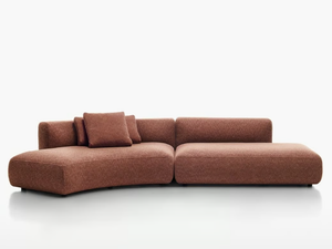 COSY CURVE - Modular sectional curved fabric sofa - Sofa by MDF Italia