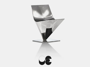 LOFTY - Stainless steel chair - Chair by MDF Italia