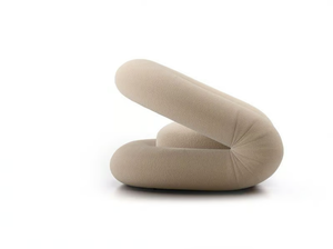 PEGGY - Fabric armchair with armrests - Armchair by MDF Italia