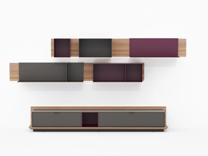 PENTAGRAMMA SIDEBOARD - Modular sectional bookcase - Cabinet by MDF Italia