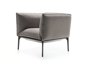 YALE X - Fabric armchair with armrests - Armchair by MDF Italia