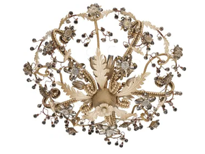 A365 - Wrought iron ceiling light - Ceiling lamp by Mechini