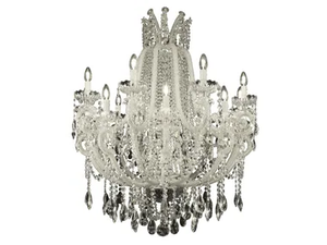 L326 - Chandelier with crystals - Ceiling lamp by Mechini