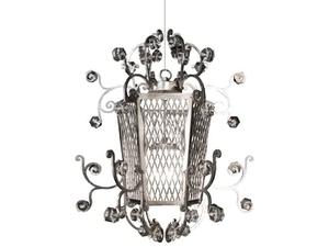 L335 - Wrought iron chandelier - Ceiling lamp by Mechini
