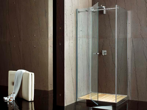 FILODOCCIA - Corner shower cabin - Shower by MEGIUS